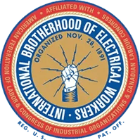 IBEW circle color logo