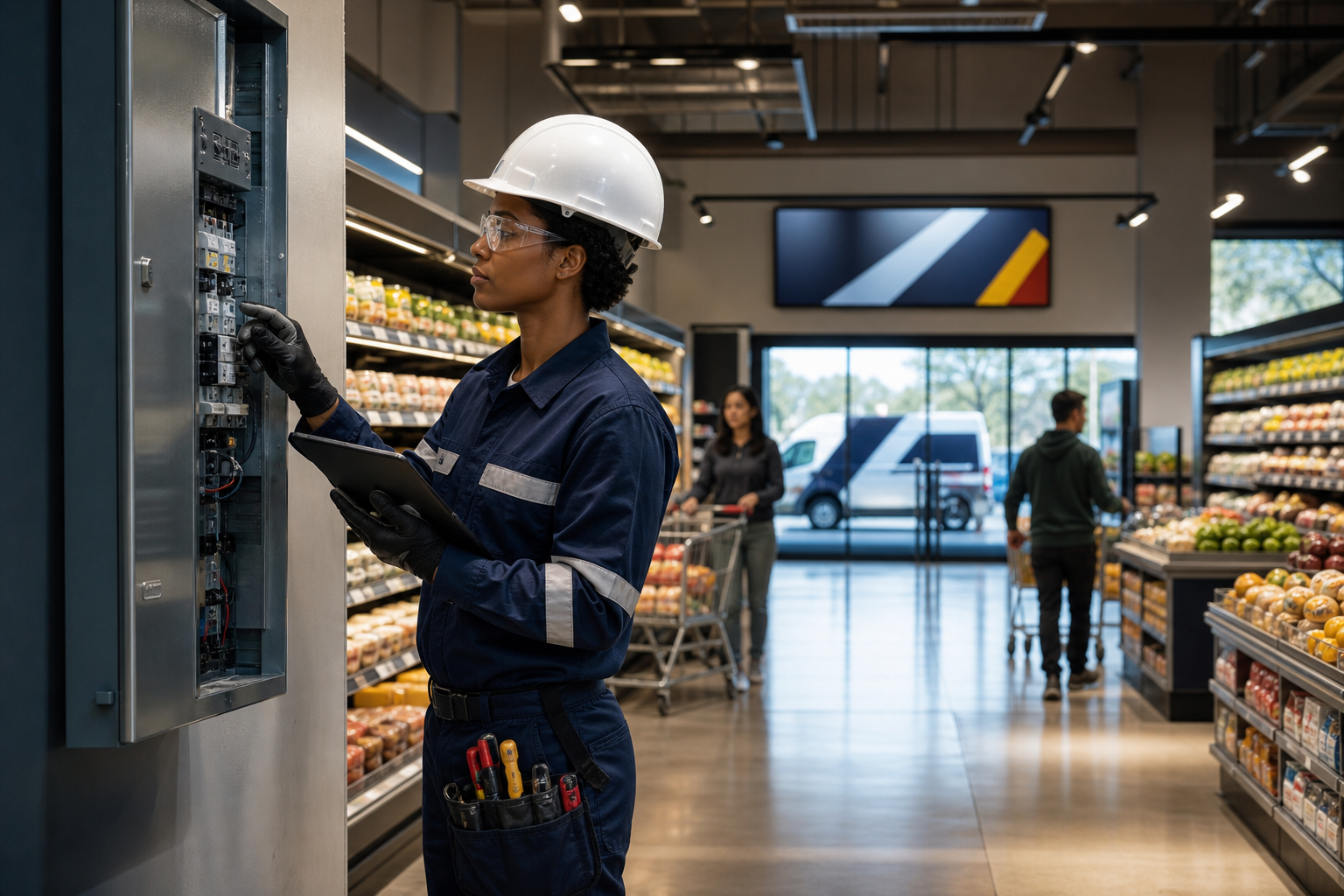 How to Standardize Multi-Site Electrical Maintenance for Retail and Grocery Locations
